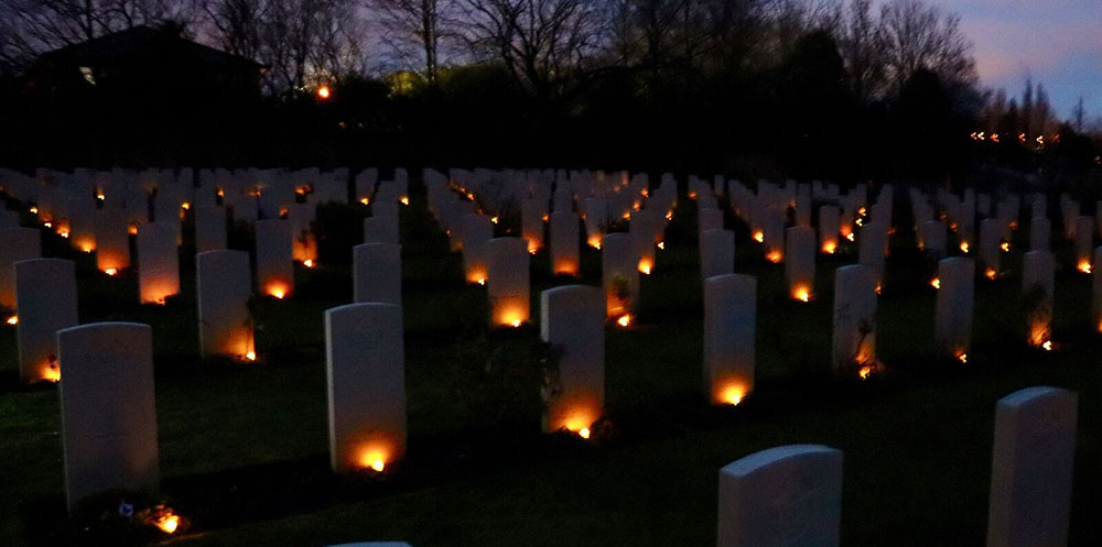 Join us for an intimate Candlelit Christmas Remembrance Ceremony at Harrogate Stonefall Cemetery