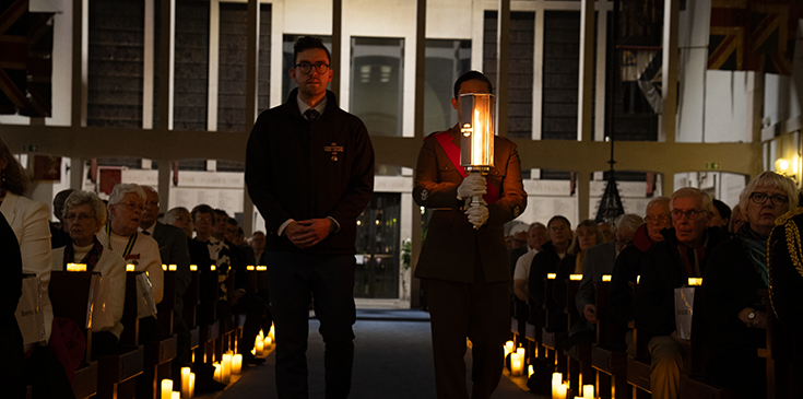 Recapping our beautiful Commemorations at Christmas 2024 carol service