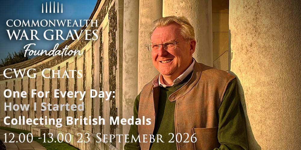 CWG Chats - One For Every Day: How I Started Collecting British Medals