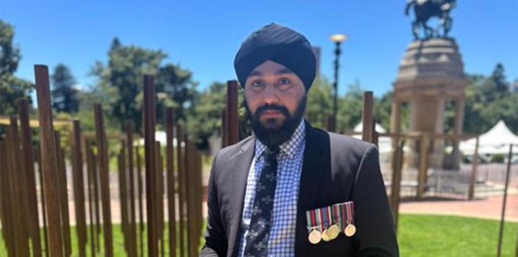 Royal Honours for CWGF Trustee Captain Jay Singh-Sohal OBE VR